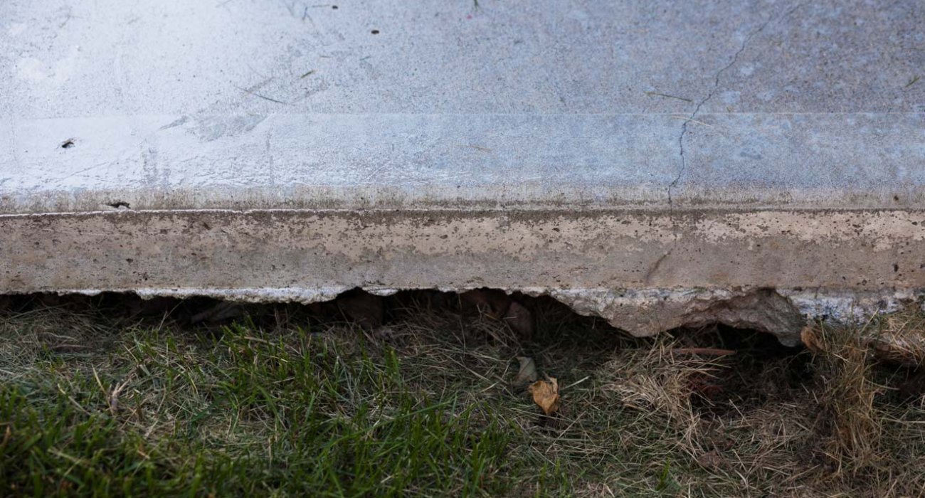 Sinking Concrete How Dry Weather Causes Concrete to Sink Boss Mudjacking